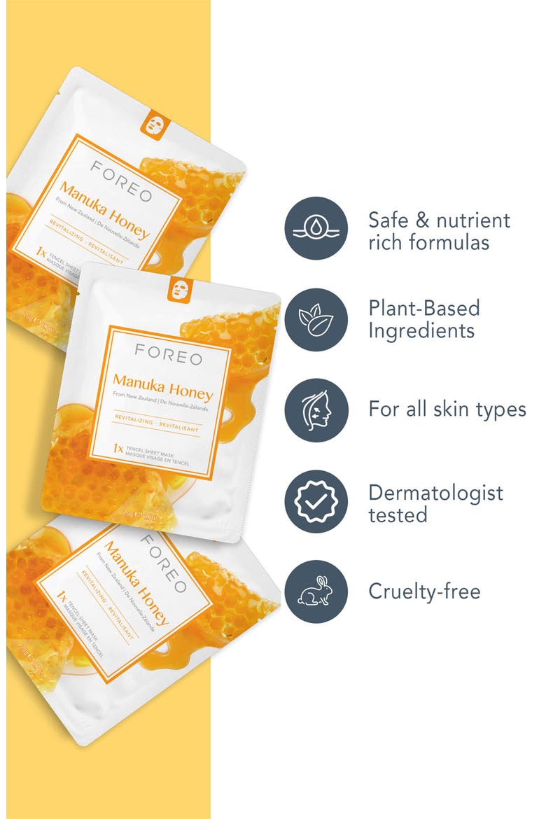 Farm To Face Sheet Mask - Manuka Honey x3, Alternate, color, None
