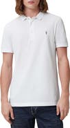AllSaints Reform Cotton Piqué Polo