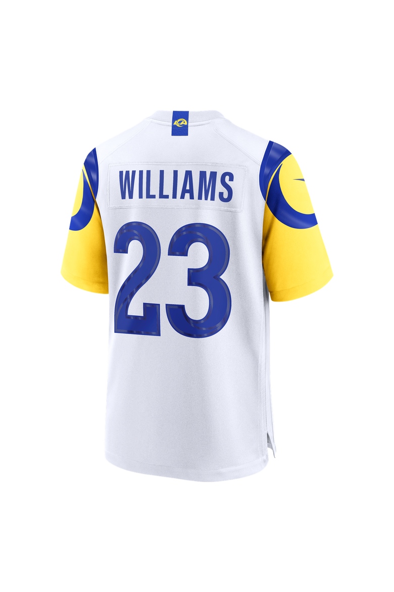 Men's Nike Kyren Williams White Los Angeles Rams White Game Player Jersey, Alternate, color, White