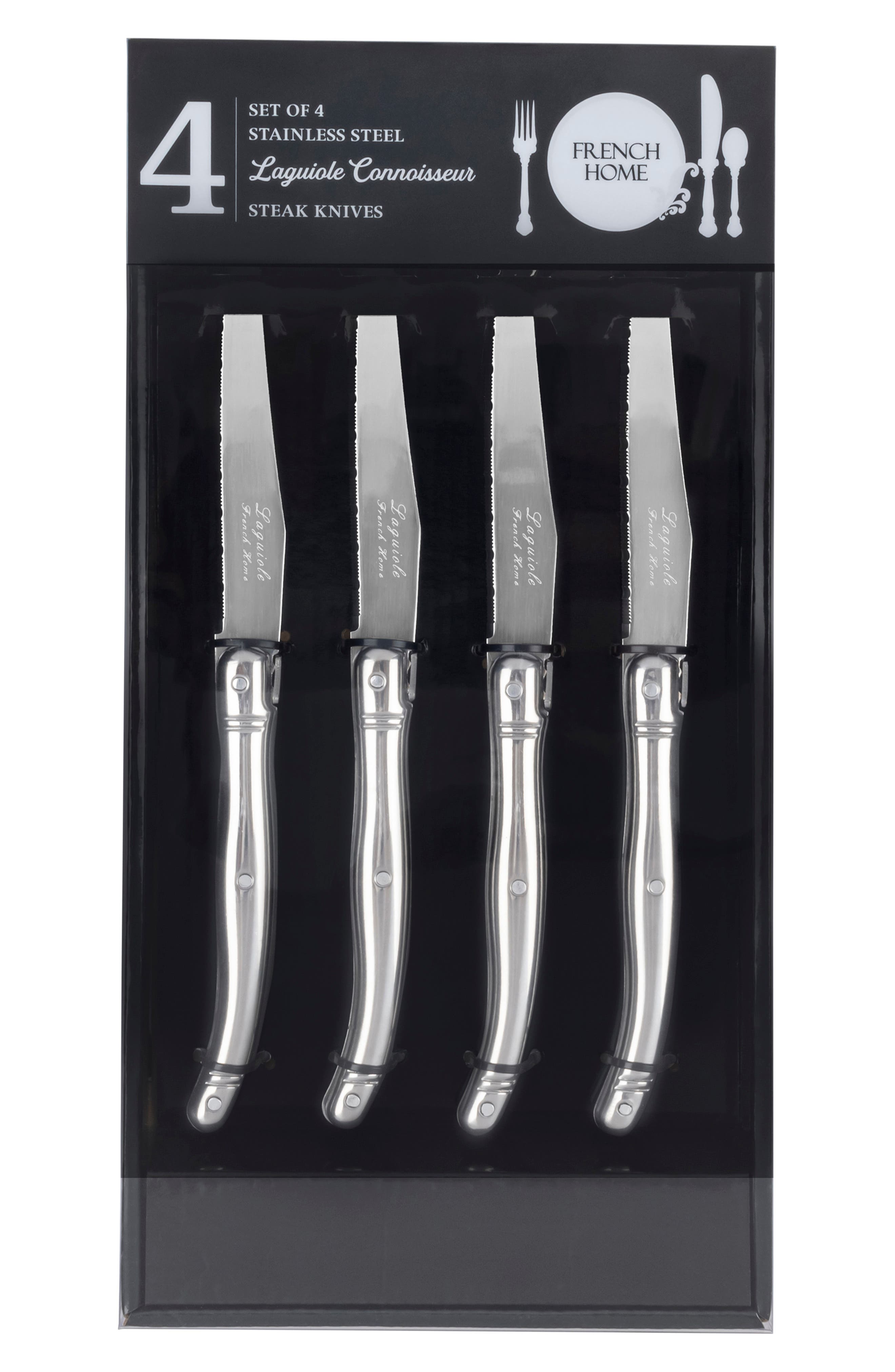 FRENCH HOME Set of 4 Laguiole Connoisseur Steak Knives | Nordstromrack
