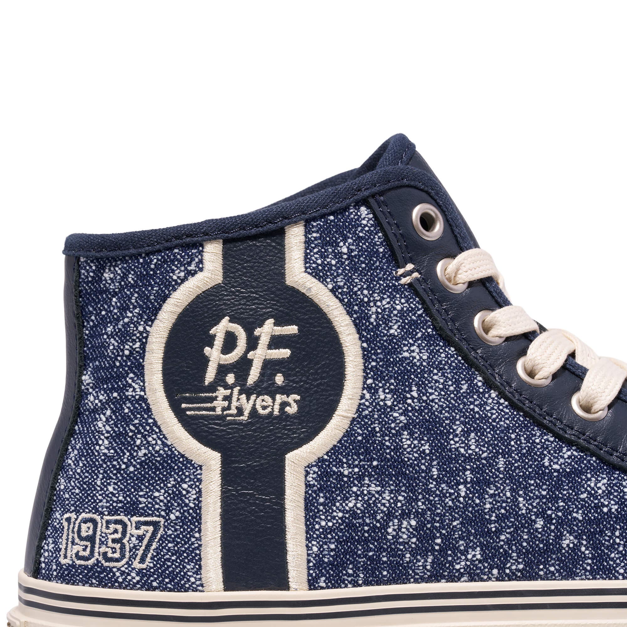 P.F. Flyers Center Game Day 1937 High-Top Sneaker, Alternate, color, Navy