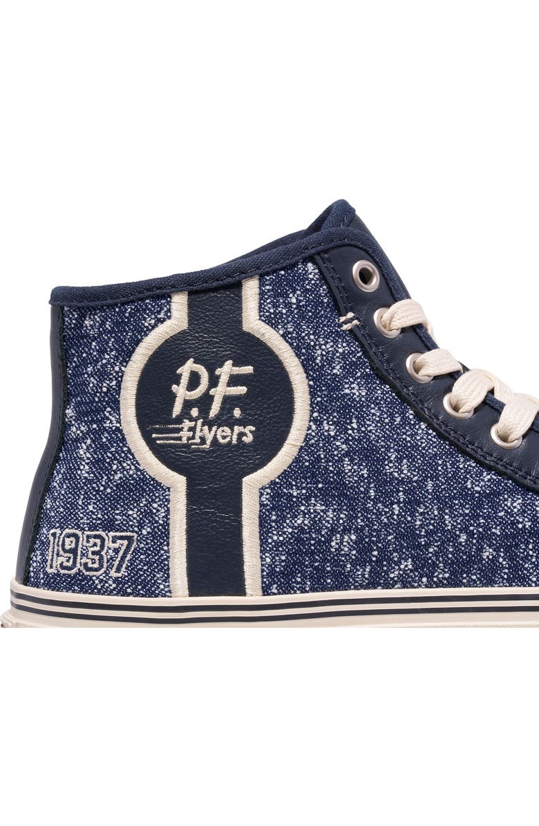 P.F. Flyers Center Game Day 1937 High-Top Sneaker, Alternate, color, Navy