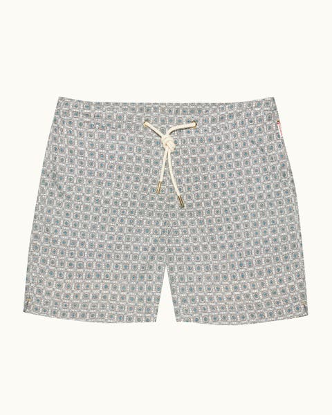 Bulldog Drawcord Tailored-Fit Swim Shorts