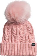 The North Face Kids Oh Mega Beanie with Faux Fur Pom