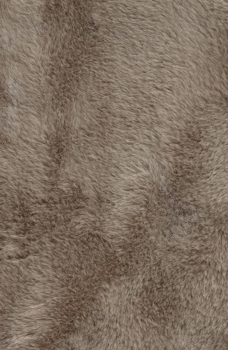 Nordstrom Recycled Faux Fur Throw Blanket, Alternate, color,