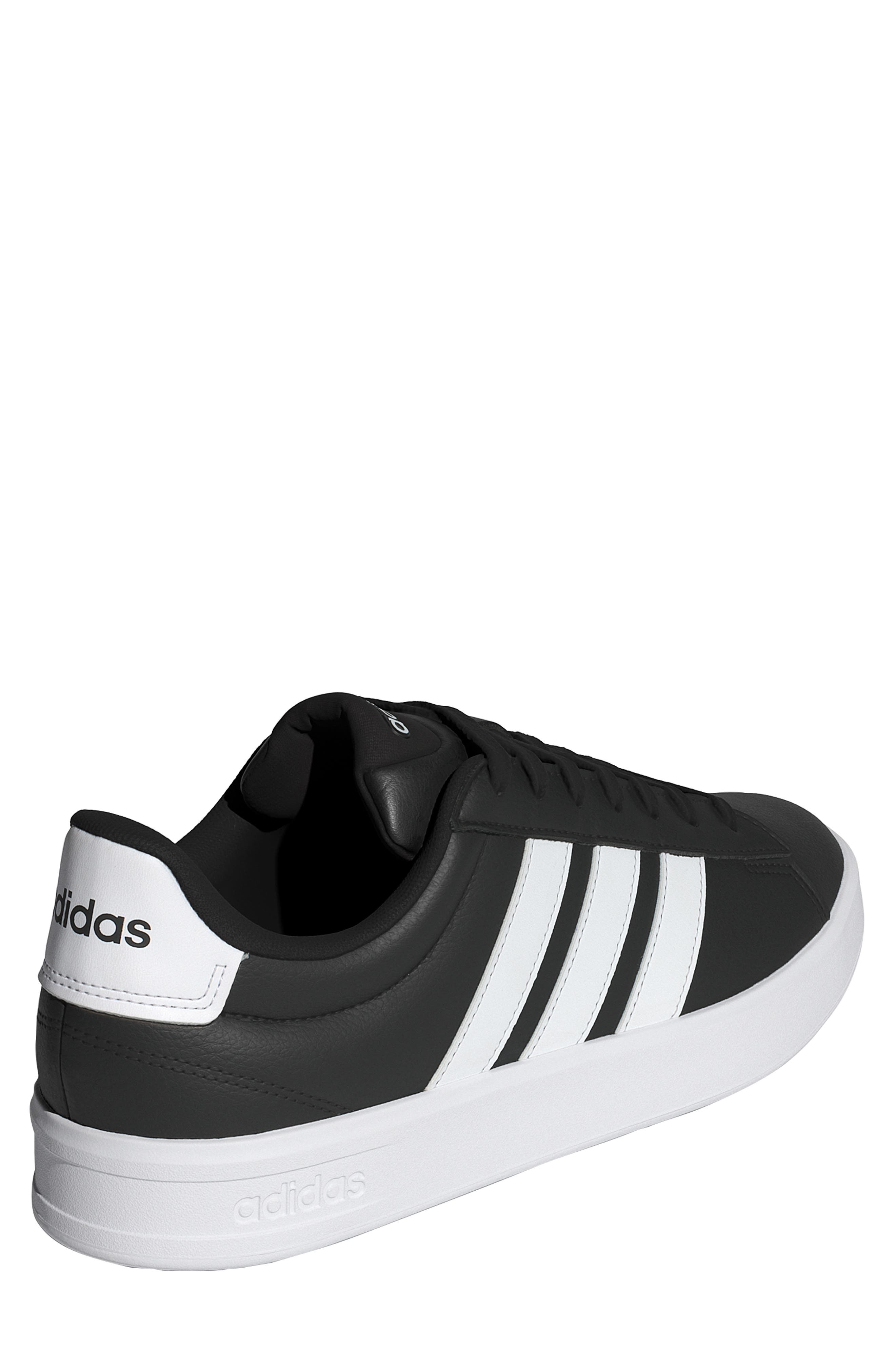 adidas Grand Court 3.0 Sneaker, Alternate, color, Core Black/ White/ White