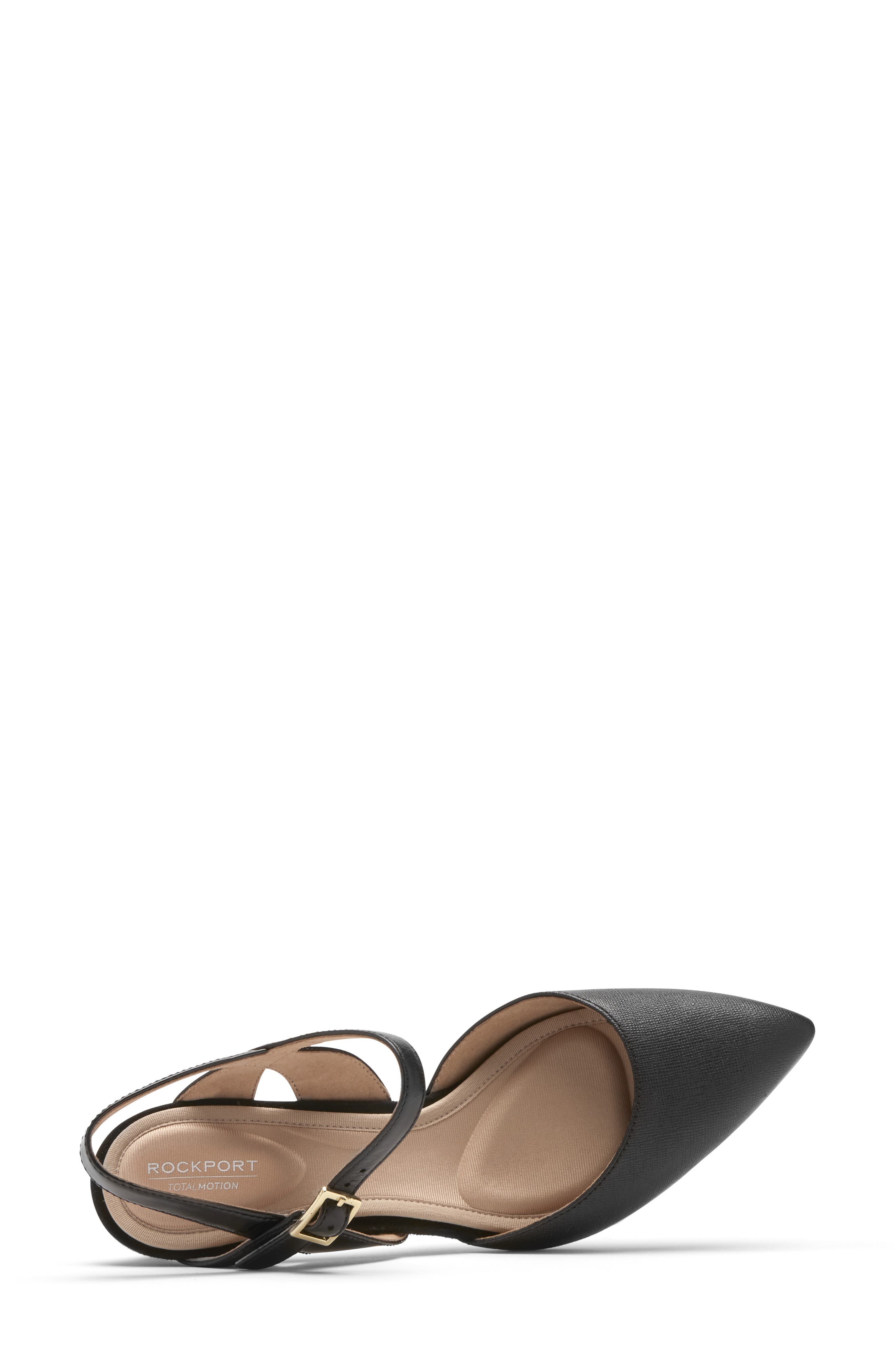 Sheehan Pump, Alternate, color, BLACK LEATHER