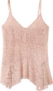 MANGO Crumble Handkerchief Lace Camisole