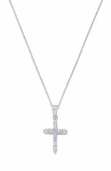 H.J. Namdar 14K Gold Diamond Cross Necklace - 0.29 ctw