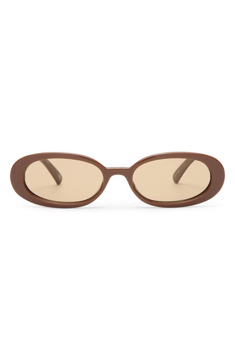 Outta Love 51mm Oval Sunglasses