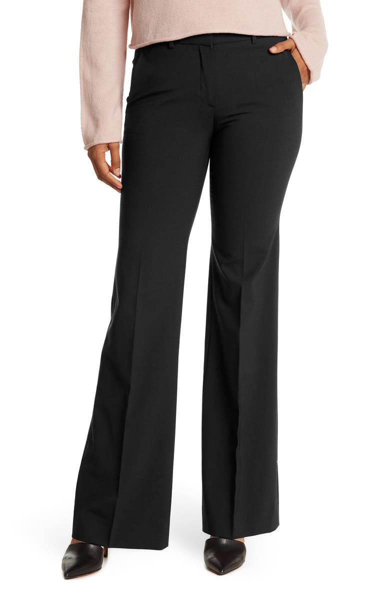 Theory Demitria 2 Classic Wool Blend Trouser Pants, Main, color,