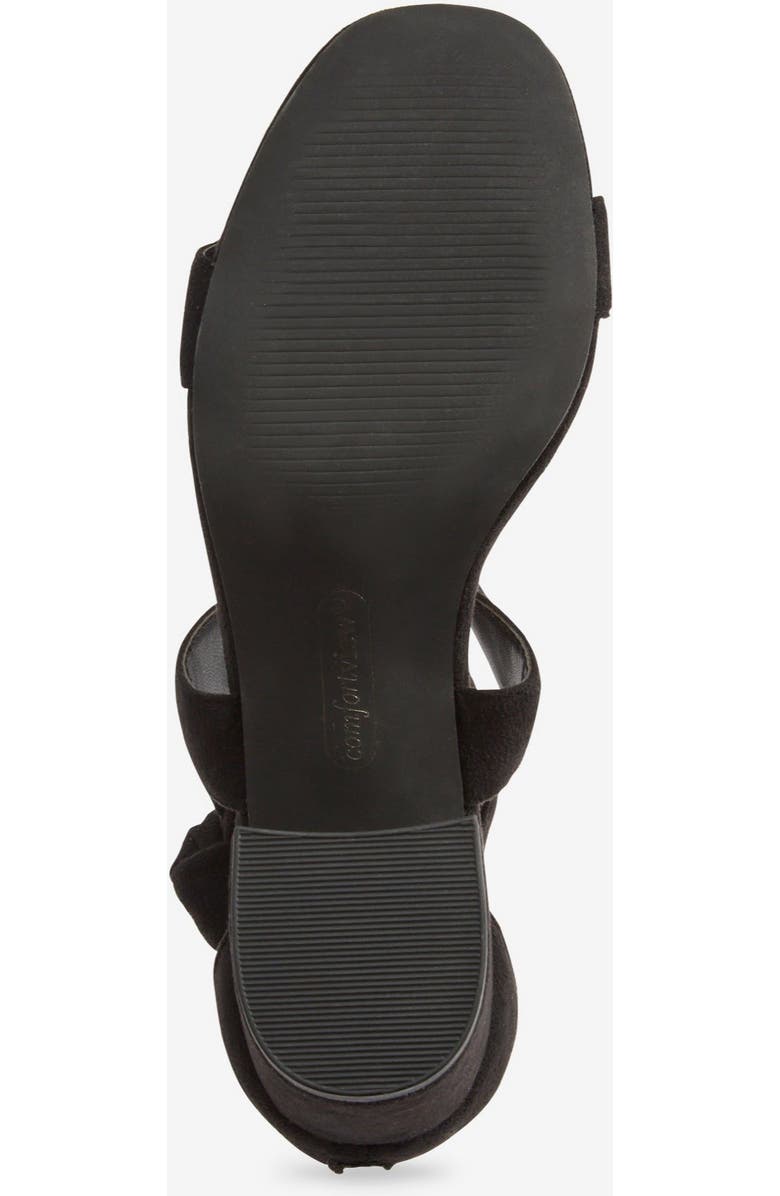 Comfortview The Aralyn Sandal, Alternate, color, Black