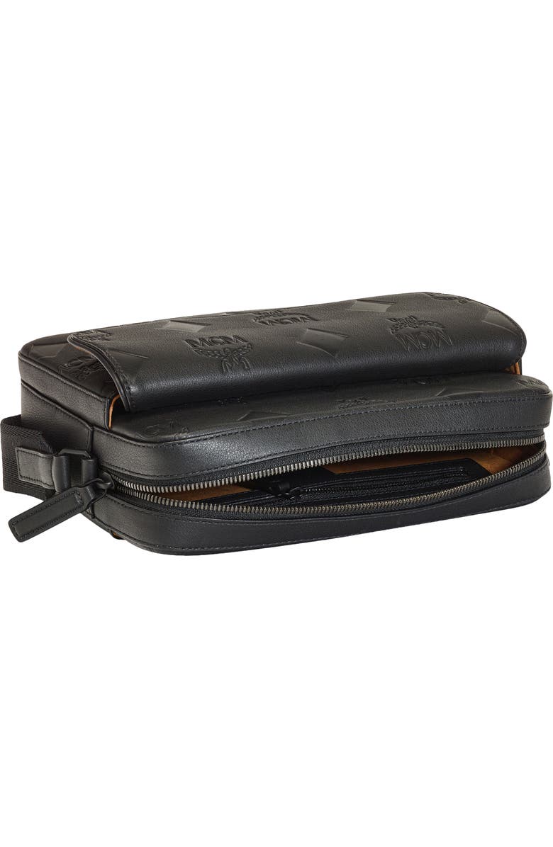 MCM Medium Aren Leather Crossbody Bag, Alternate, color,