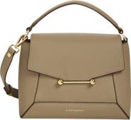 Strathberry Mosaic Leather Top Handle Bag