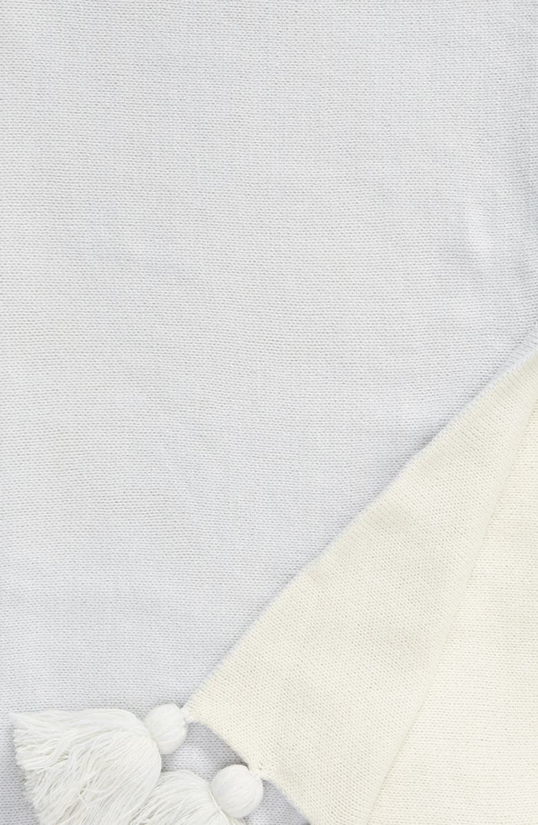 NORDSTROM AT HOME Reversible Tassel Throw Blanket, Alternate, color, 