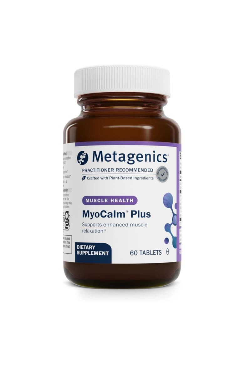 MyoCalm Plus Muscle Relaxation Stress Support Supplement 60 Tablets, Main, color, None