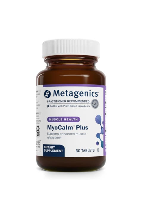 MyoCalm Plus Muscle Relaxation Stress Support Supplement 60 Tablets