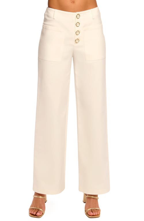 RAMY BROOK RAMY BROOK MARJORY STRETCH COTTON WIDE LEG PANTS