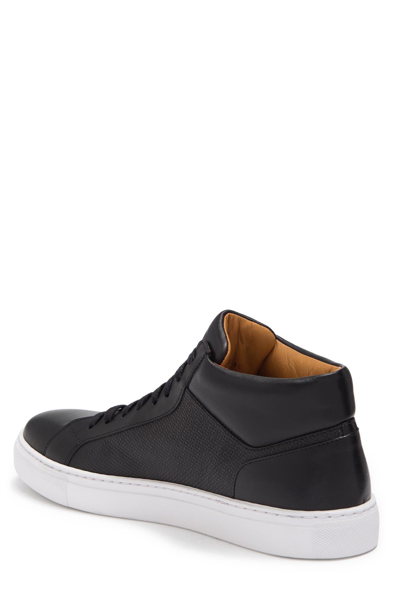 Magnanni Salvi Leather Sneaker, Alternate, color, 