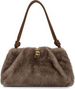 Dolce Vita Ravel Faux Fur Shoulder Bag