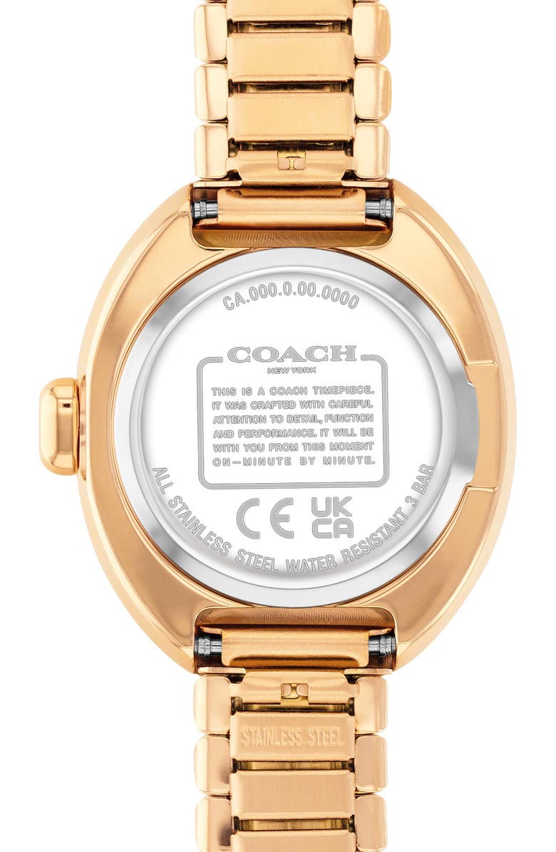 COACH Sammy Bracelet Watch, 22.5mm, Alternate, color, Black