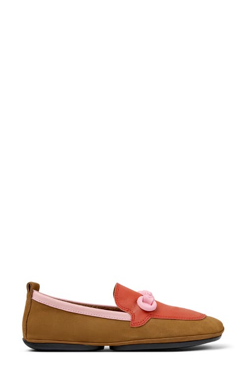 Camper Right Nina Twins Ballet Flats In Brown