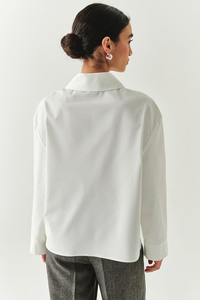 Bloom Long Sleeve Blouse, Alternate, color, Ecru