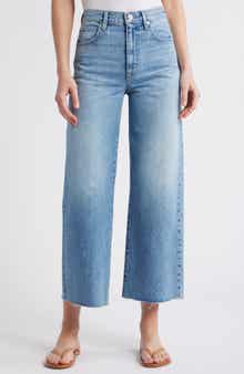 SLVRLAKE Grace High Waist Wide Leg Nonstretch Jeans