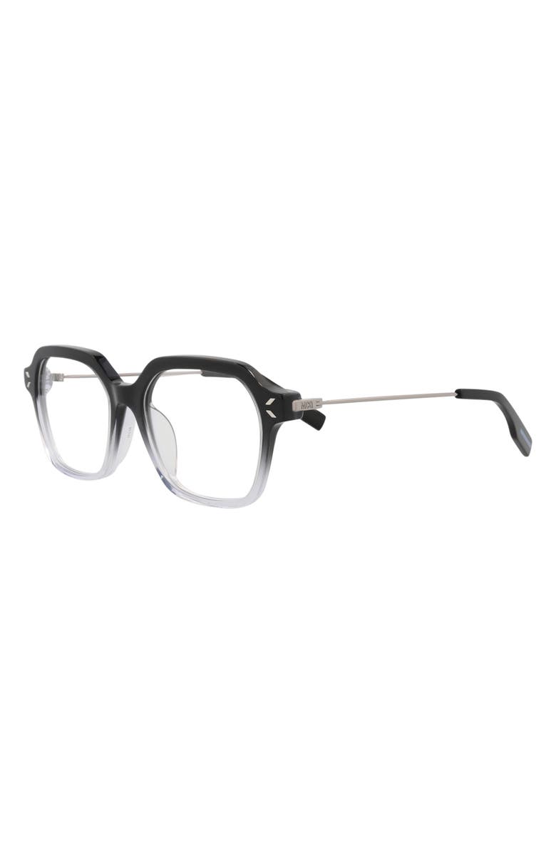 McQueen 52mm Square Core Optical Glasses, Alternate, color,