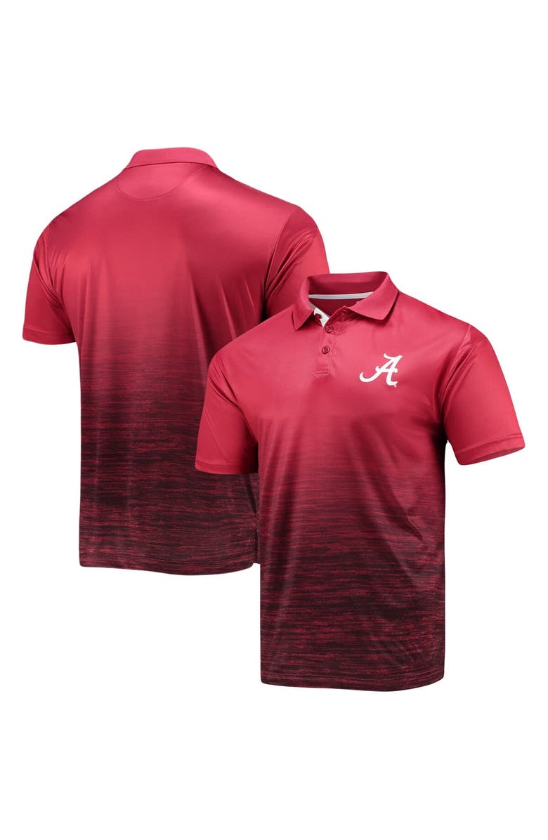COLOSSEUM Men's Colosseum Crimson Alabama Crimson Tide Marshall Polo, Main, color, Crimson