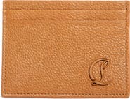 Christian Louboutin Mooncrest Grained Leather Card Case