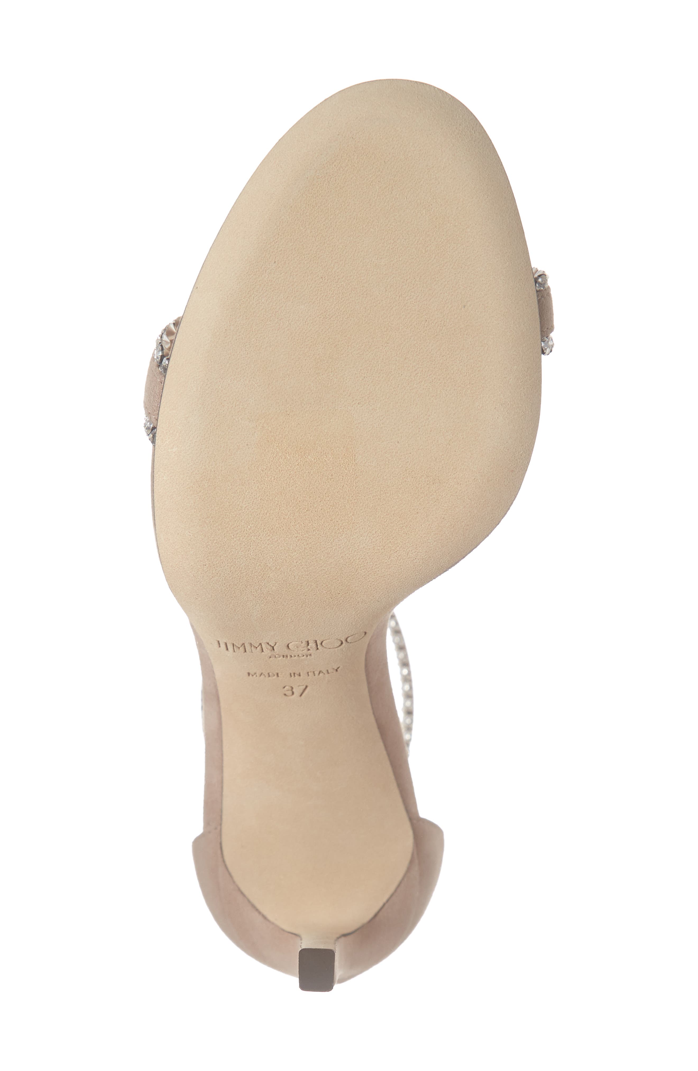 Jimmy Choo Dochas Embellished Ankle Strap Sandal, Alternate, color, 