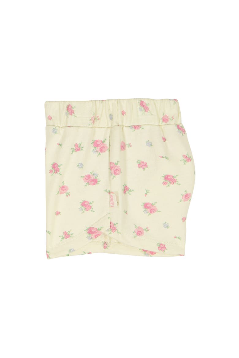Kids' French Terry Hoodie & Shorts Set, Alternate, color, IVORY MULTI