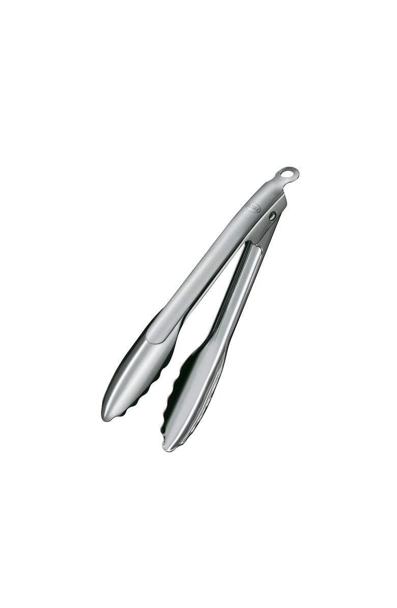 Rosle 9 Inch Locking Tongs, Stainless Steel, Main, color,