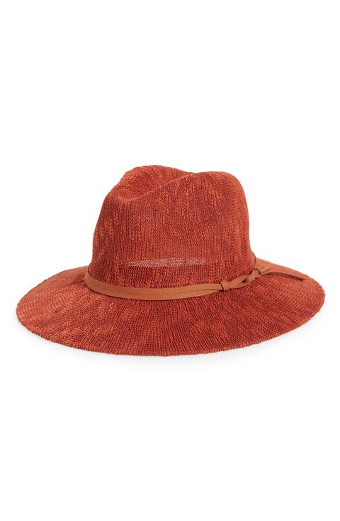 Mesh Packable Panama Hat