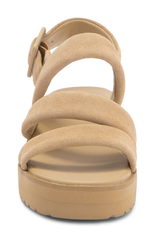 Vince Skylar Platform Sandal In Dune