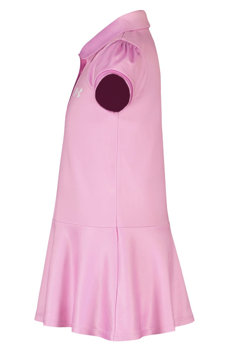 Under Armour Kids' Polo Dress, Alternate, color, Pink Dawn