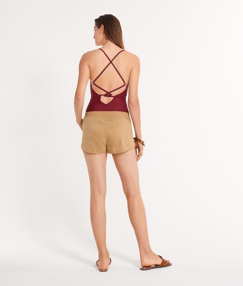 Ansea The Short Board Short In Khaki
