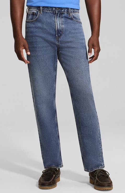 Stretch Comfort Waist Classic Straight Fit Jean