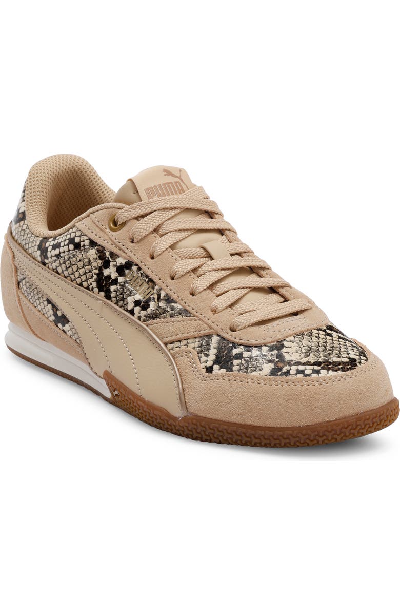 PUMA Bella Donna SD Sneaker, Main, color, Light Sand/ Gold/ Chocolate