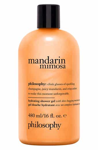 philosophy mandarin mimosa hydrating shower gel