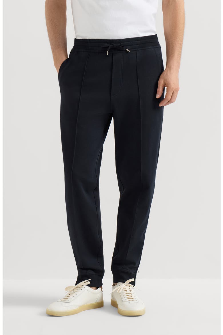 Trousers with crête, Main, color, Black