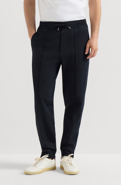 Trousers with crête