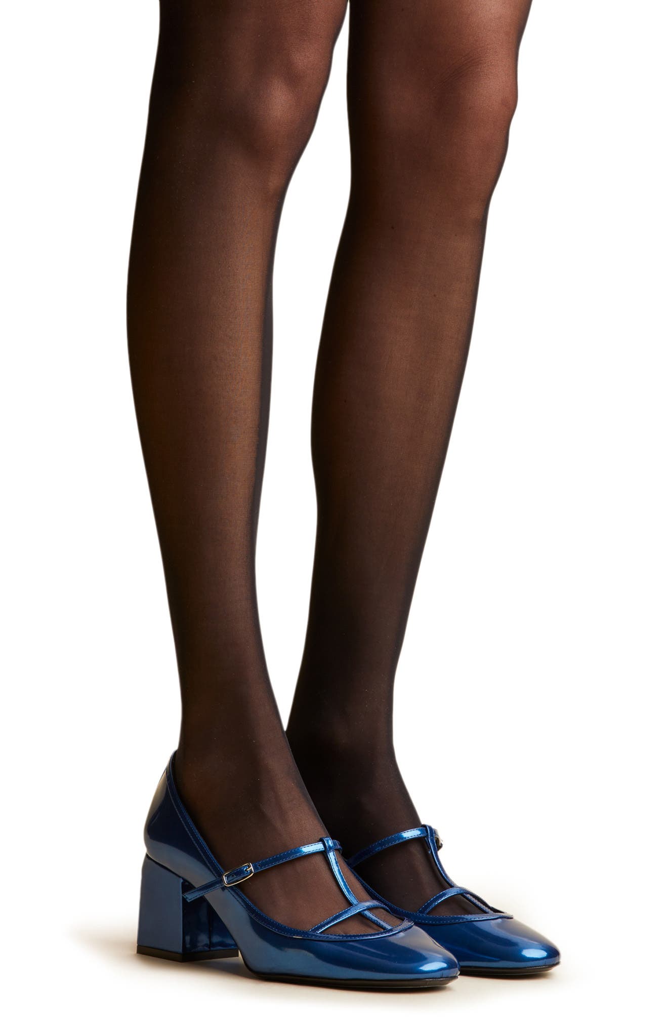 Fawn Pump, Alternate, color, SAPPHIRE