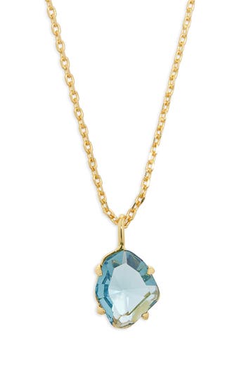 Kate Spade New York Treasure Trove Mini Pendant Necklace In Gold