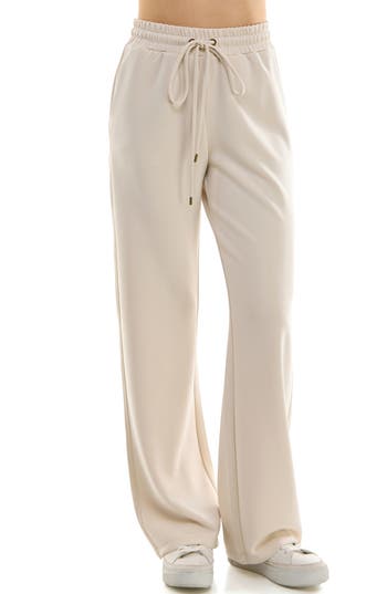 URBAN SOCIAL URBAN SOCIAL CLOUD LUXE DRAWSTRING BOOTCUT SWEATPANTS