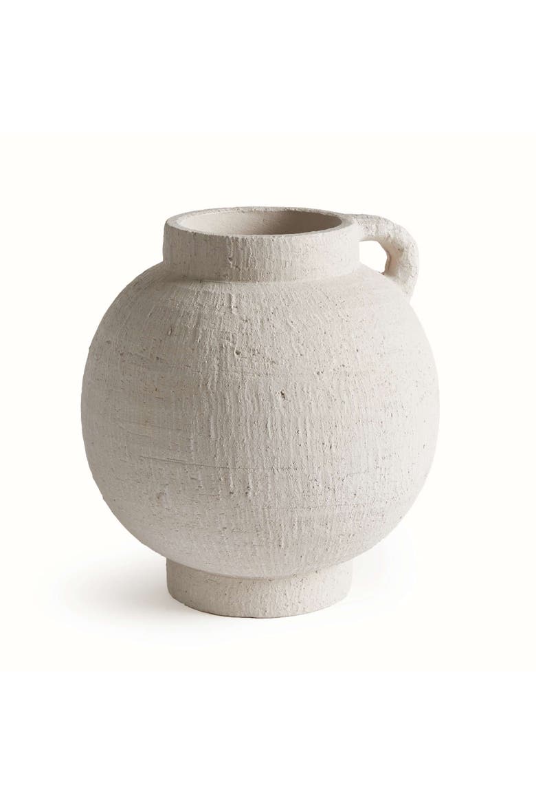 Gianna Vase Large, Main, color, White