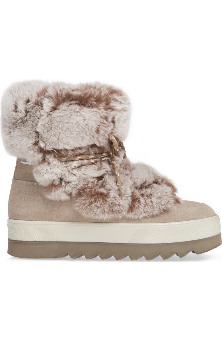 Cougar Vivian Limited Edition Genuine Rabbit Fur Boot, Alternate, color,