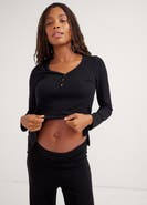 HATCH Collection The Softest Rib Nursing Henley