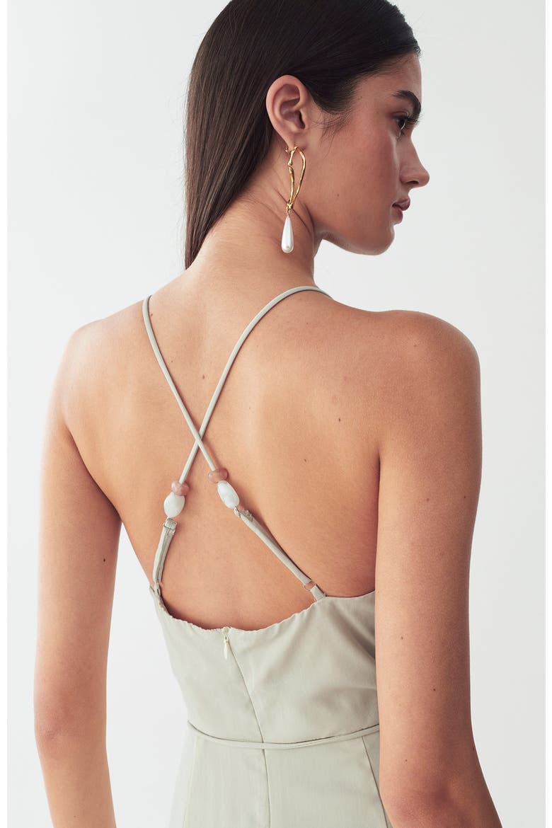 Marni Midi Dress, Alternate, color, Natural